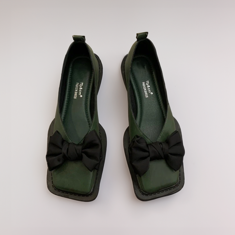 Levoire | Sandales Pantolette Vert