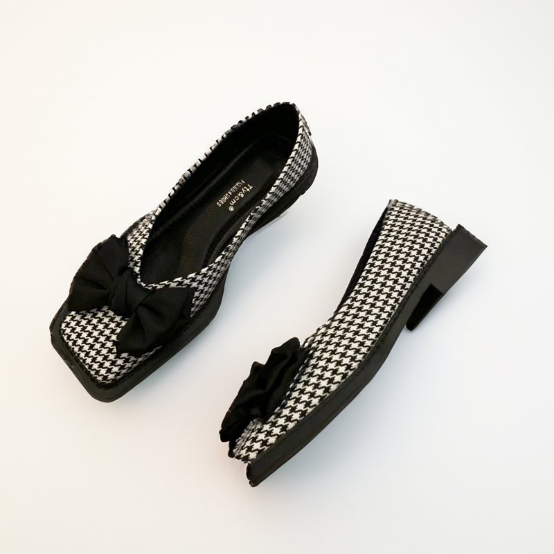 Levoire | Sandales Pantolette Houndstooth