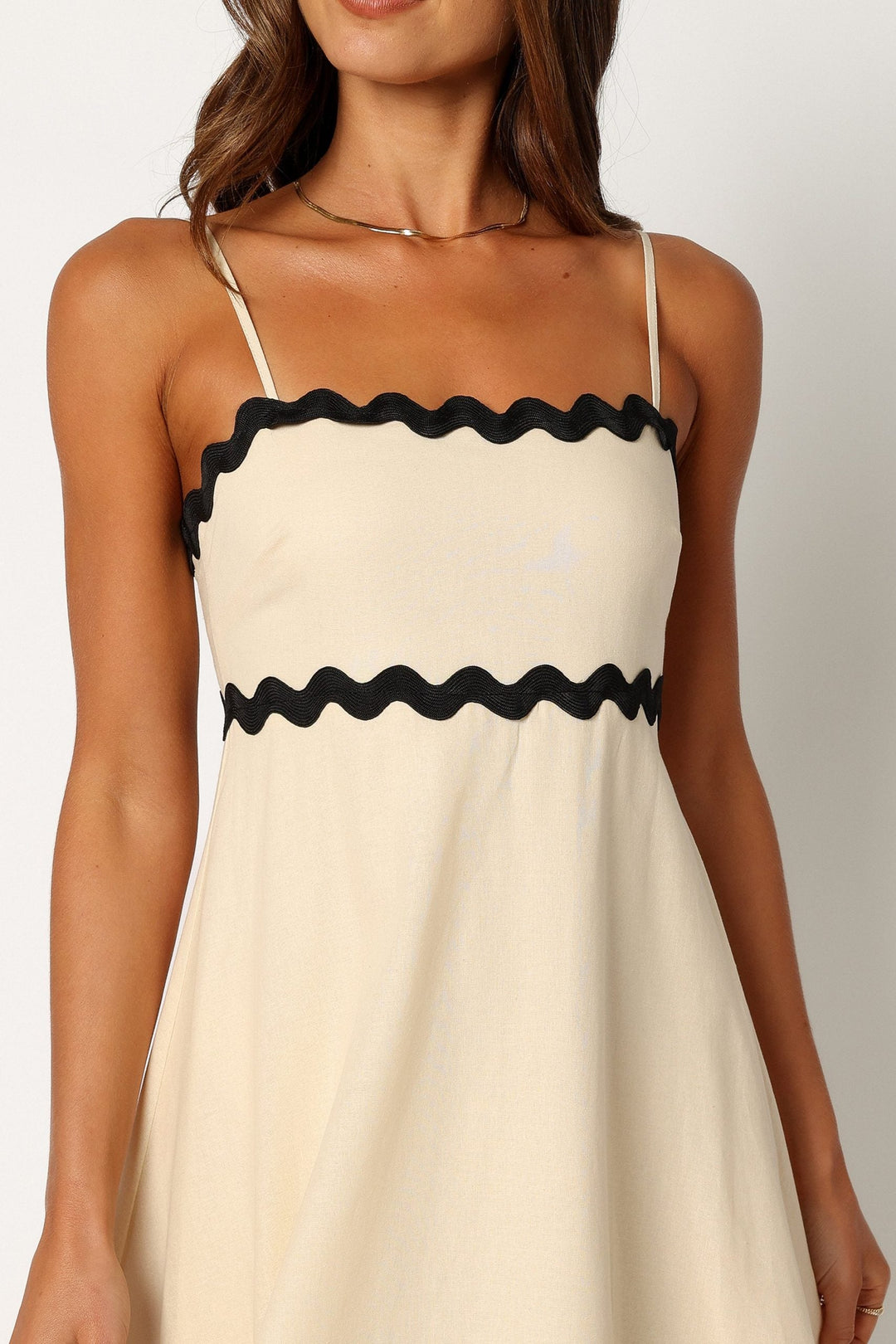 Levoire | Robe Longue Kapri En Contraste