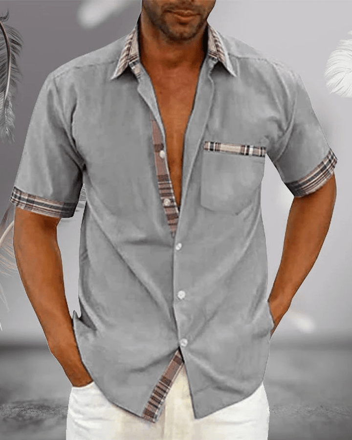 Levoire | Chemise pour hommes élégante et confortable Gris