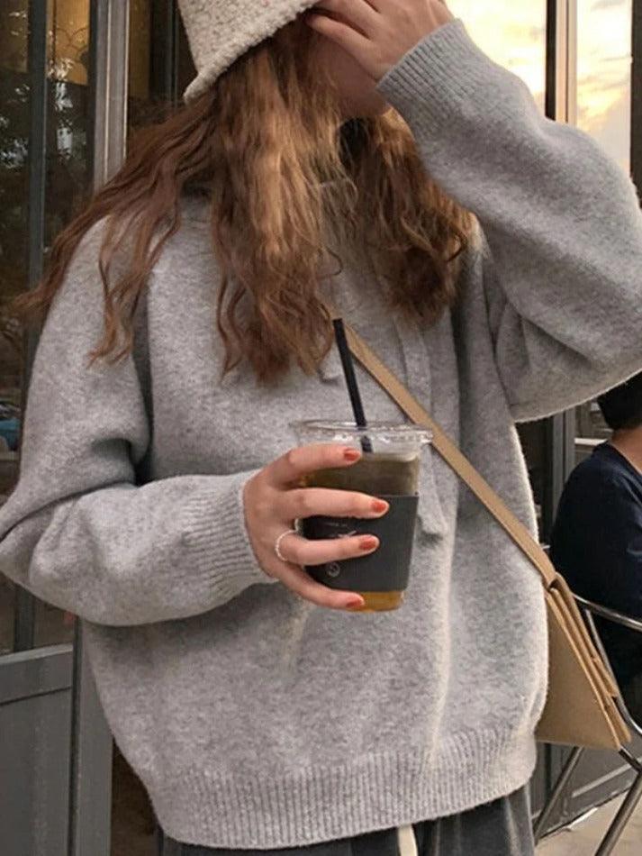 Levoire | Sweat À Capuche Simple En Tricot