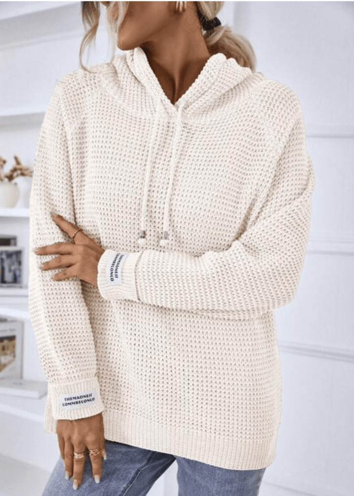 Levoire | Veste Tricot Femme Boutons Confort Tendance Blanc