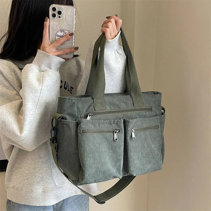 Levoire | Sac À Double Fermeture Éclair Vert