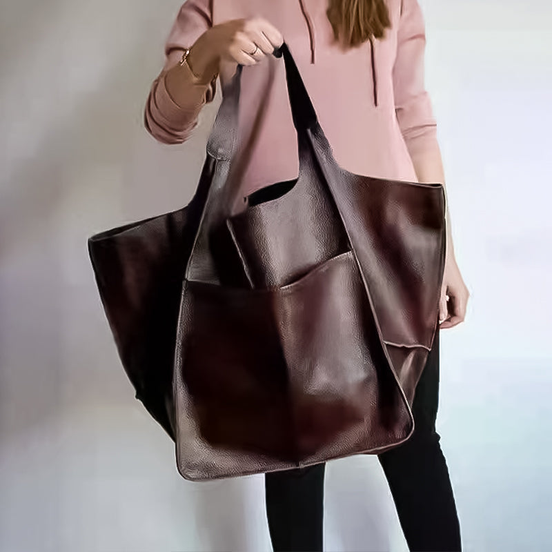 Levoire | Grande Taille Sac À Bandoulière En Cuir Pour Femmes Khaki