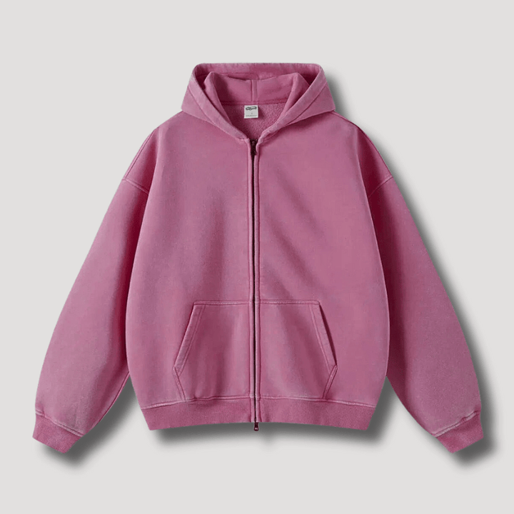 Levoire | Sweat Grande Taille Zippé Homme Rosa