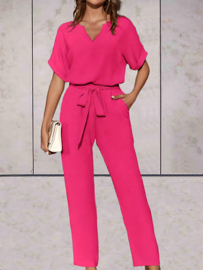 Levoire | Ensemble Sobre Élégant Ceinturé