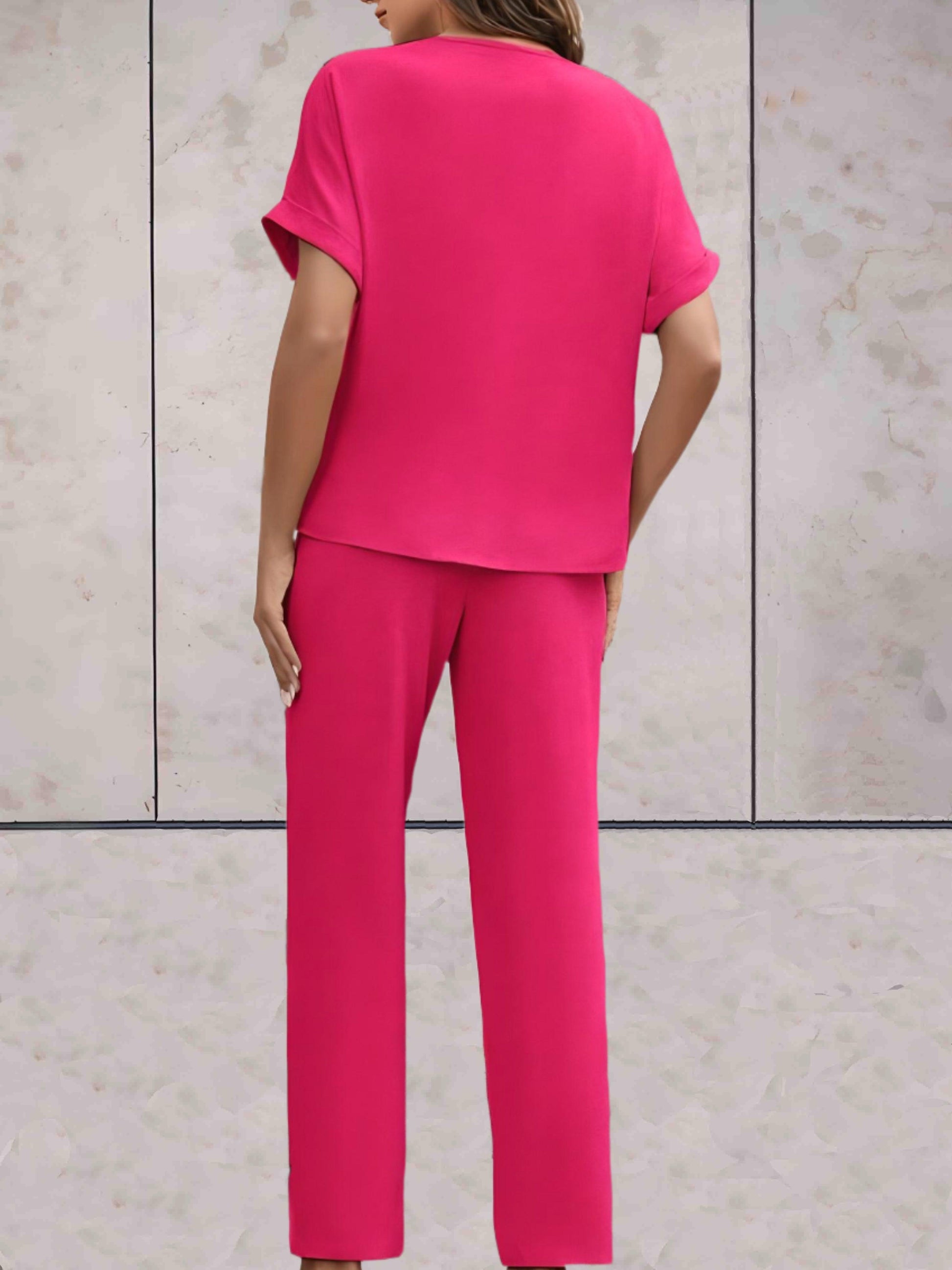 Levoire | Ensemble Sobre Élégant Ceinturé