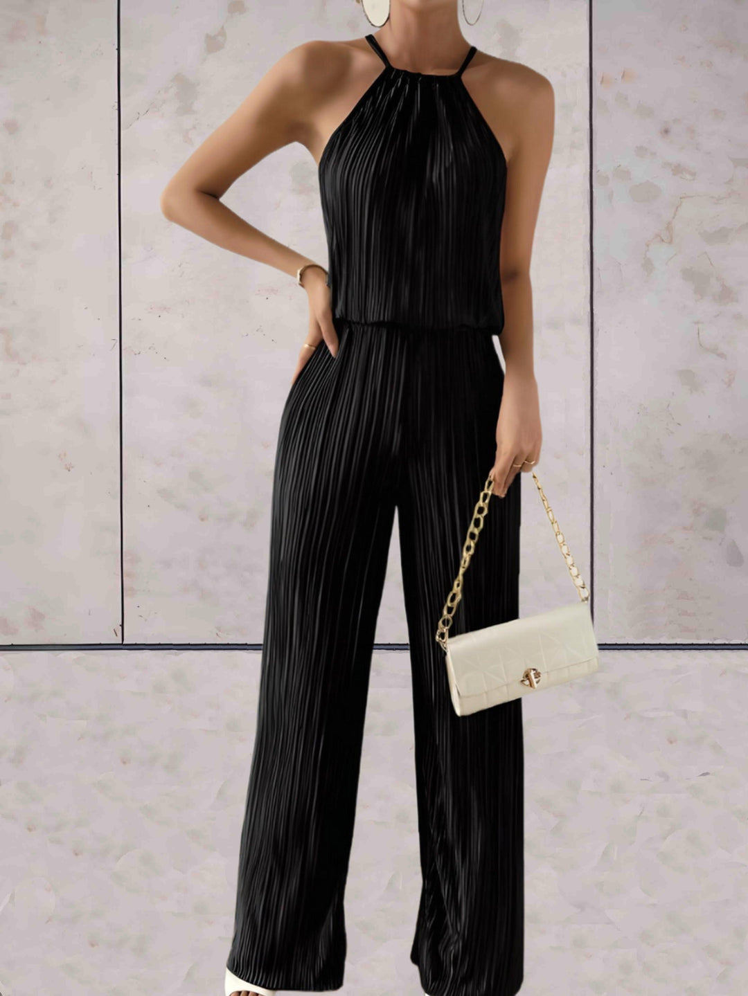 Levoire | Ensemble Côtelé Débardeur Short Chic Noir