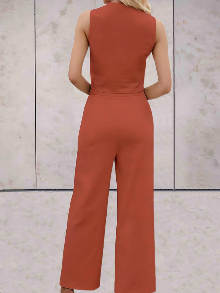 Levoire | Ensemble Sans Bretelles Haut Et Pantalon Ample