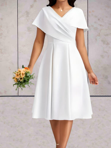 Levoire | Petite Robe Blanche Minimaliste Et Elegante Blanc Femme