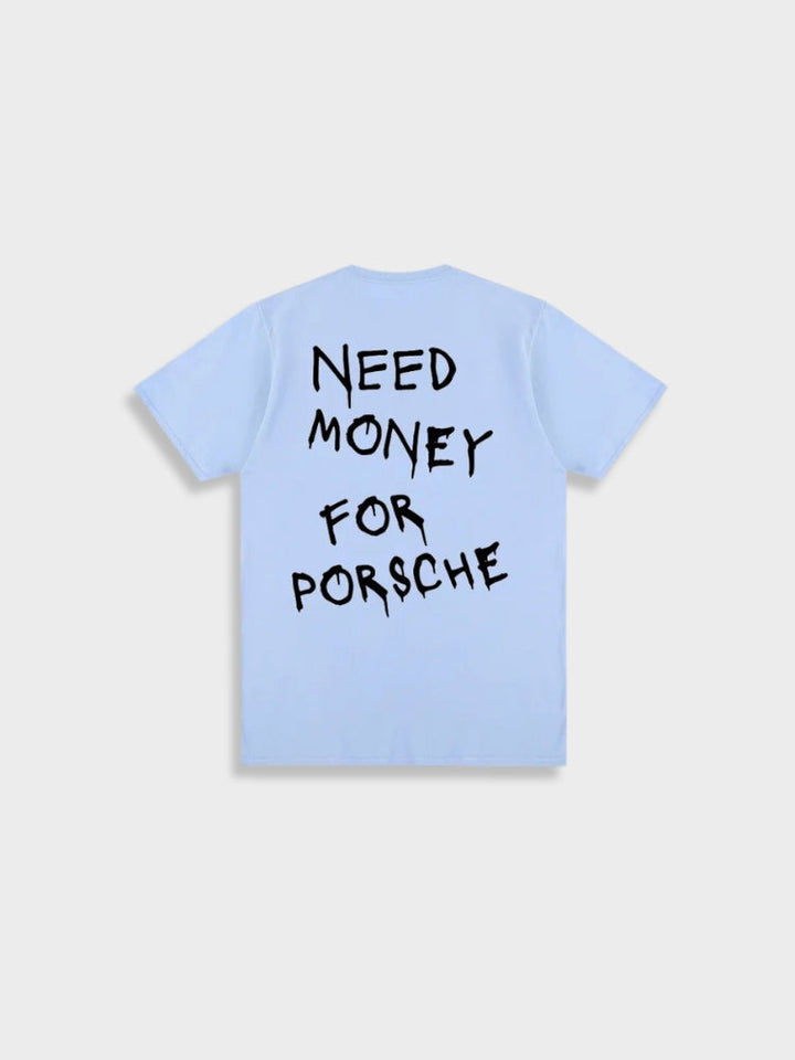 Levoire | T-Shirt Avec Impression De Collecte De Vin Pour Hommes Bleu