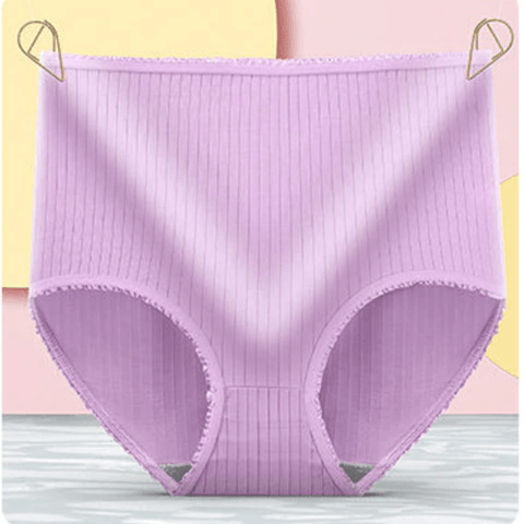 Levoire | Sous-Vêtements Soie Sans Fuite Lila clair (3 pièces)