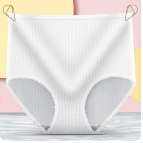 Levoire | Sous-Vêtements Soie Sans Fuite Blanc (3 pièces)