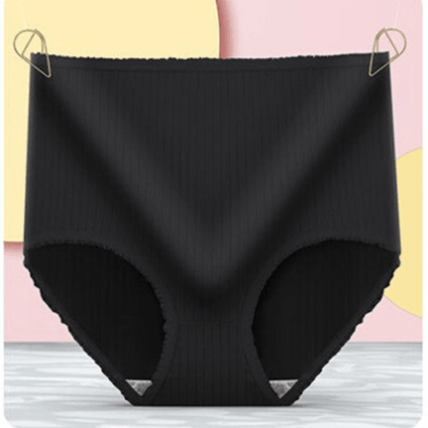 Levoire | Sous-Vêtements Soie Sans Fuite Noir (3 pièces)