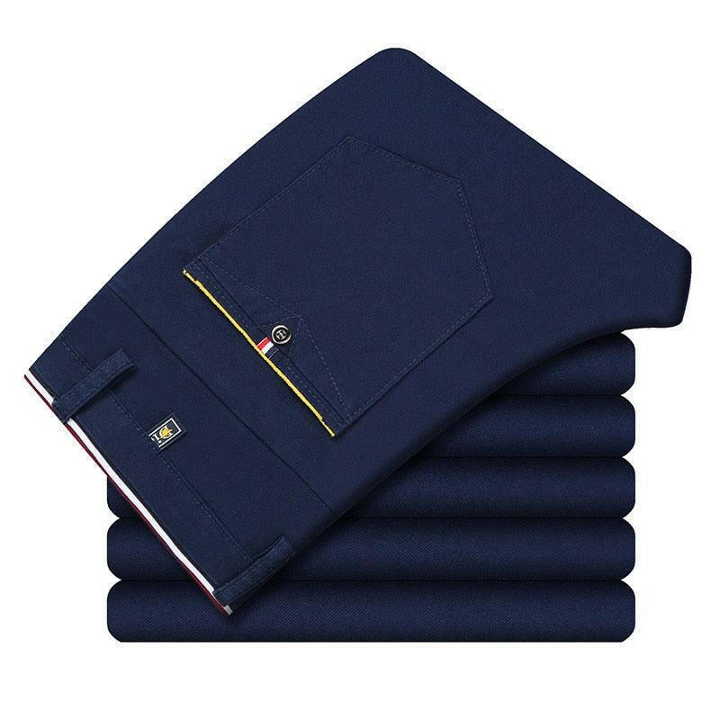 Levoire | Pantalon Crayon Plissé Slim Fit Pour Hommes bao lan se
