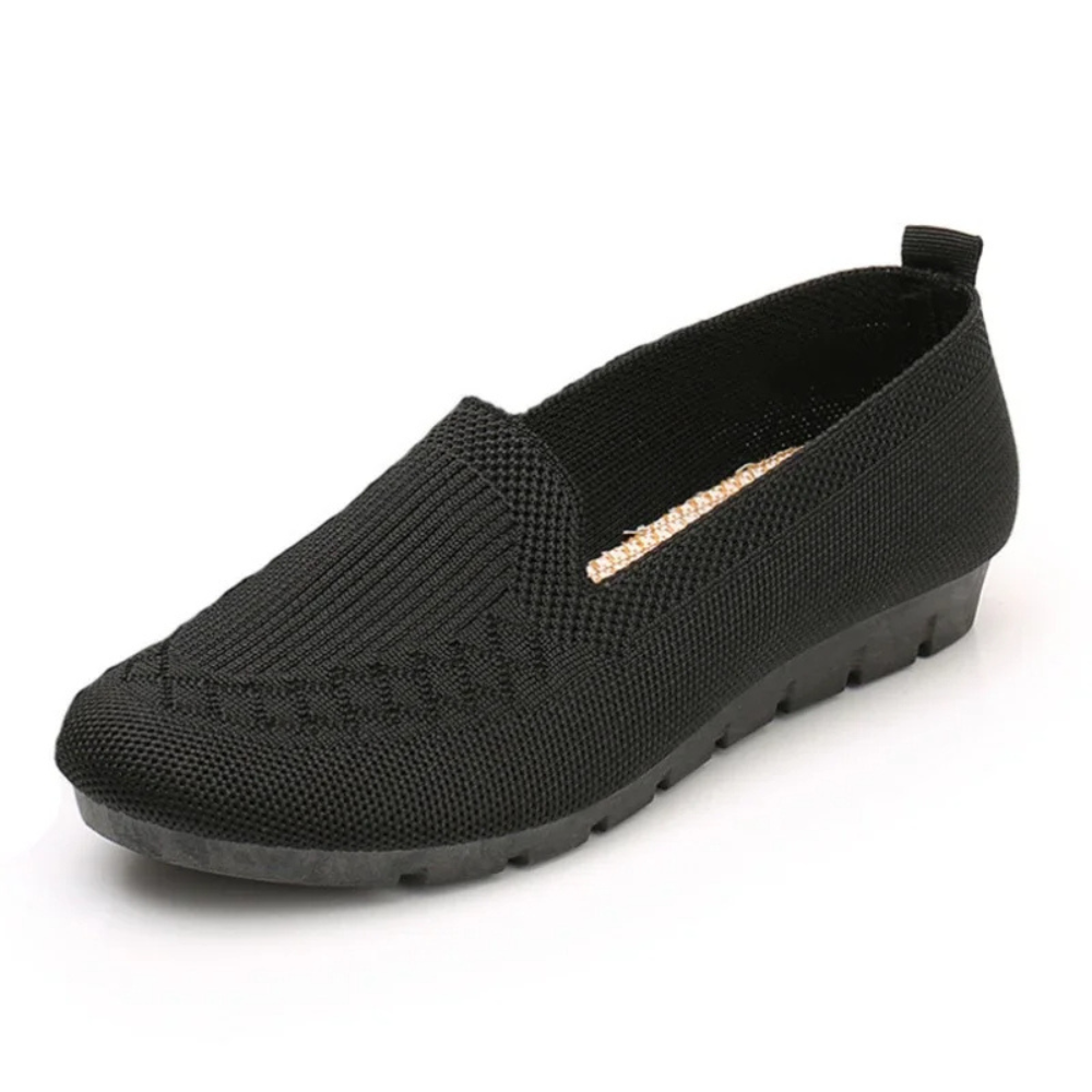 Levoire | Chaussures Orthopédiques Basses De Loisir Douces Noir