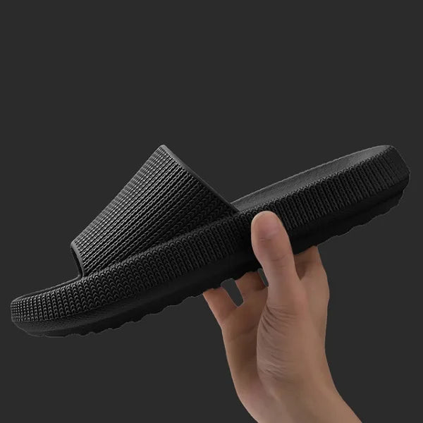 Levoire | Chaussures De Maison Orthopédiques Noir
