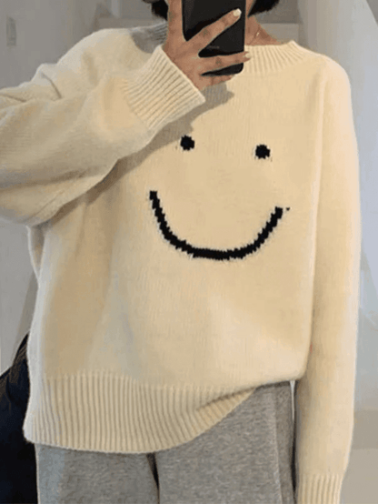 Levoire | Sweat-Shirt Surdimensionné À Visage Souriant