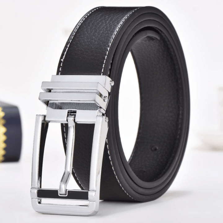 Levoire | Ceinture Élégante Durable Homme Noir