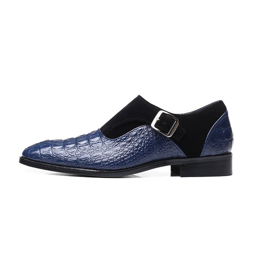 Levoire | Mocassins Bleus Élégants Pour Hommes