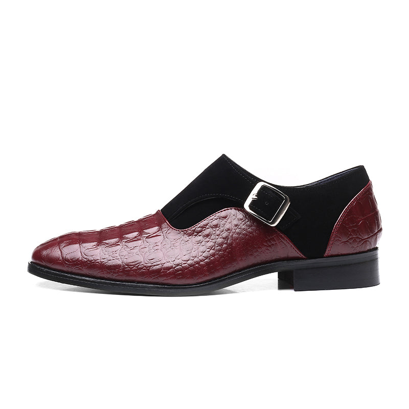 Levoire | Belles Mocassins Bordeaux Pour Hommes