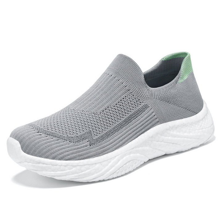 Levoire | Chaussons En Tricot Orthopédiques Respirants Pour Le Sport Gris