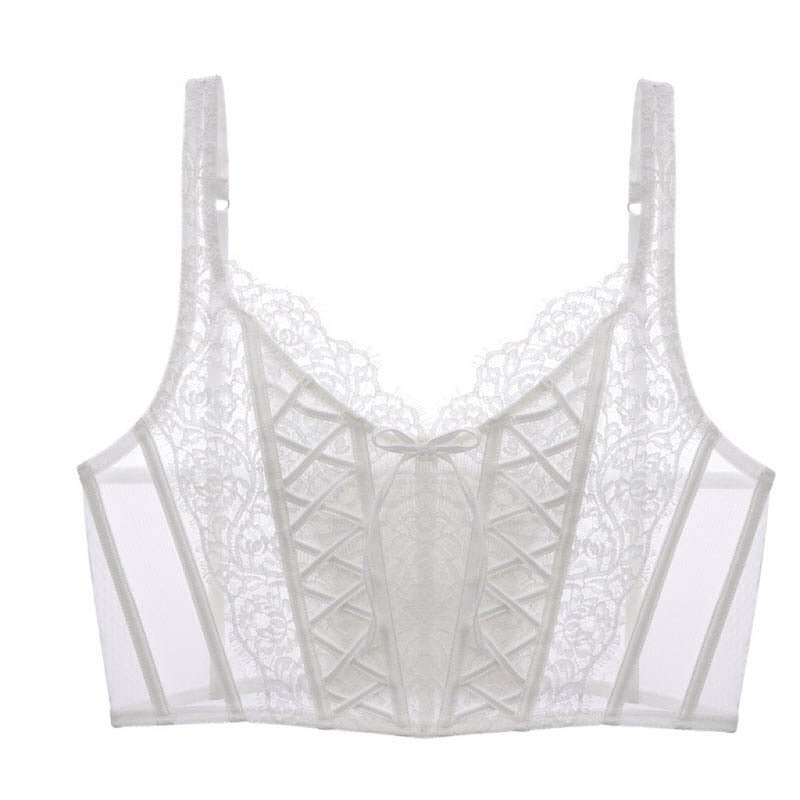 Levoire | Bralette À Nœud Italien Blanc