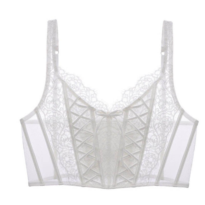 Levoire | Bralette À Nœud Italien Blanc