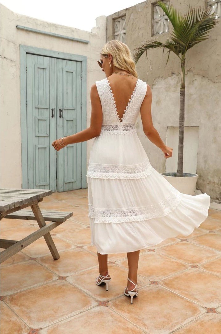 Levoire | Robe Maxi En Dentelle