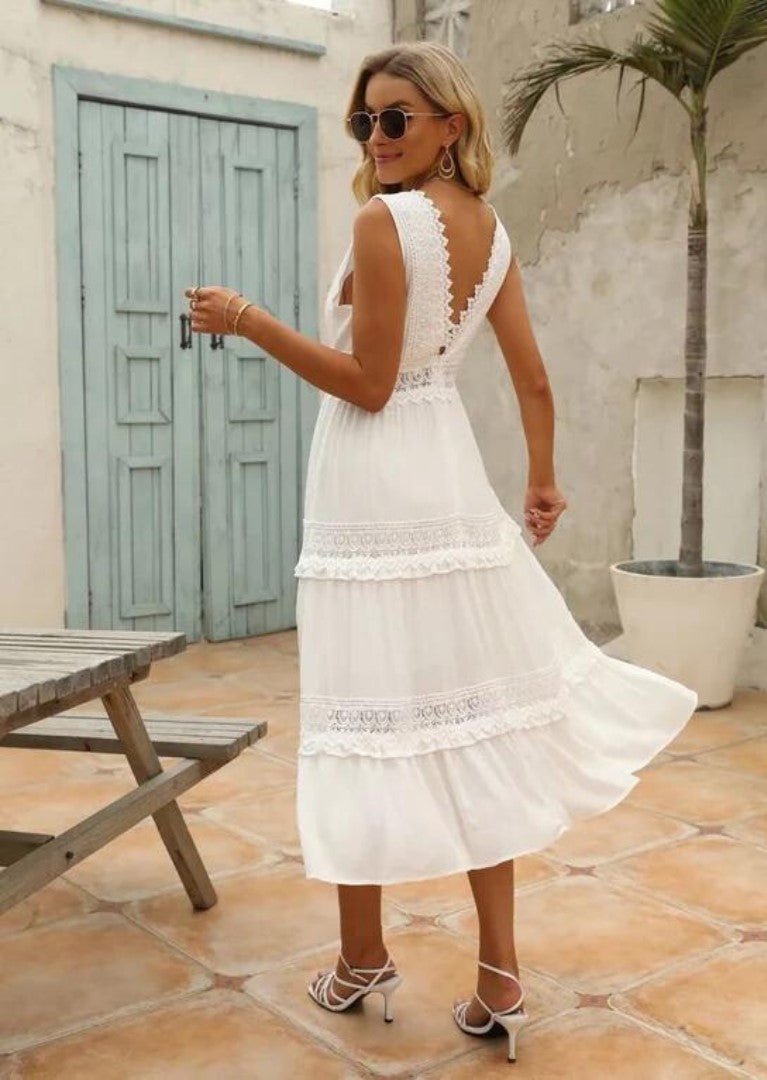 Levoire | Robe Maxi En Dentelle