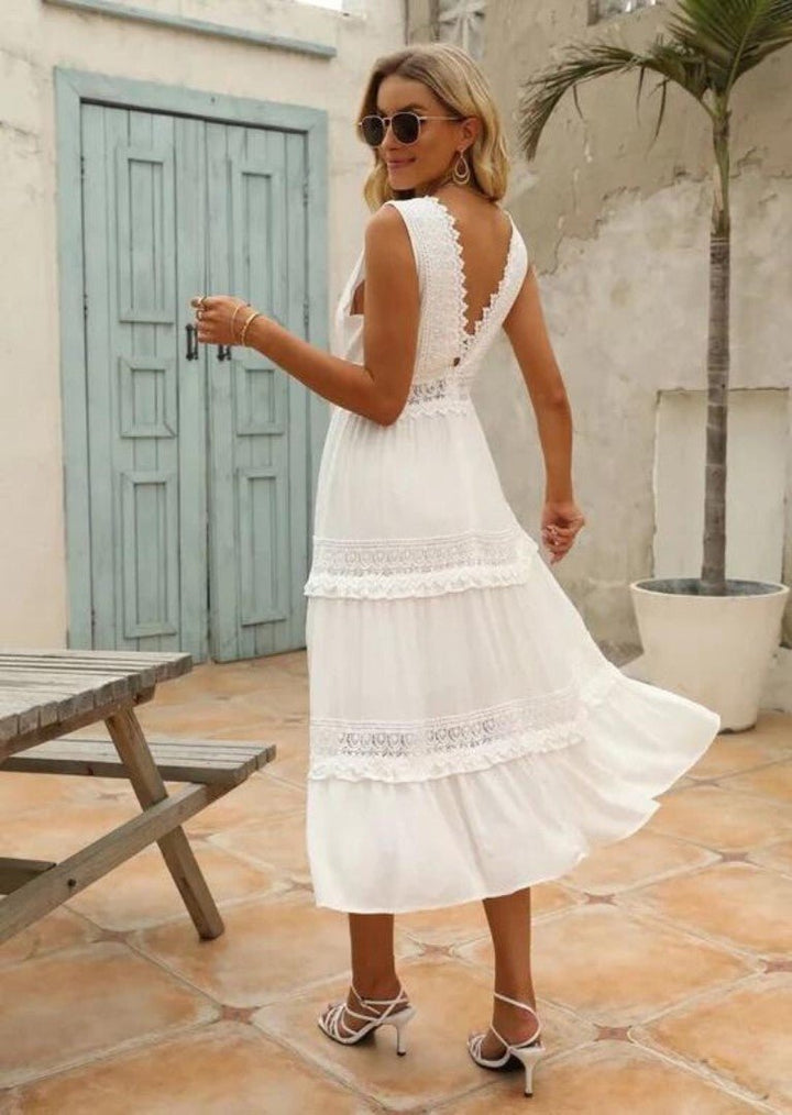Levoire | Robe Maxi En Dentelle