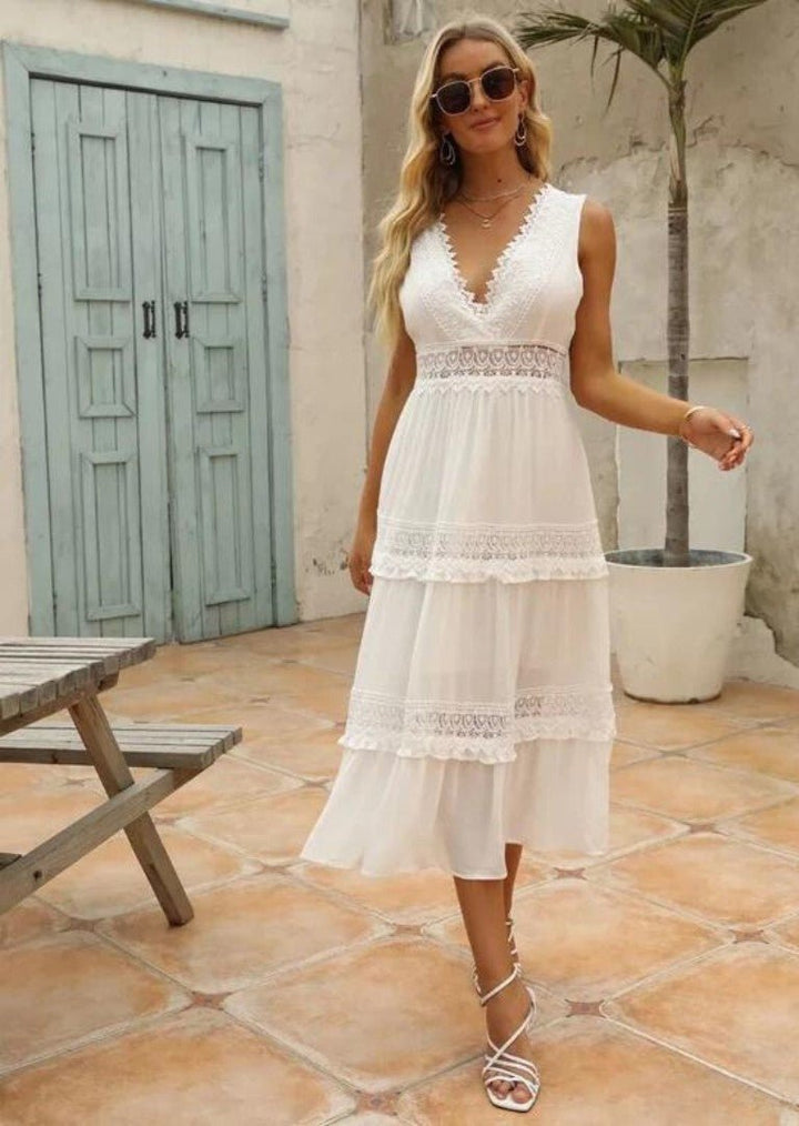 Levoire | Robe Maxi En Dentelle
