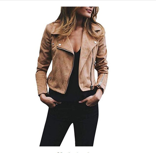 Levoire | Modern Veste En Cuir Khaki