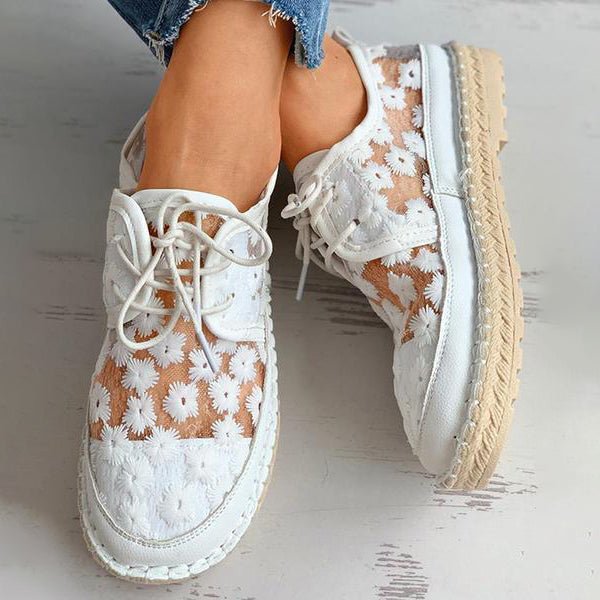 Levoire | Chaussures Élégantes Et Aérées À Motifs Floraux
