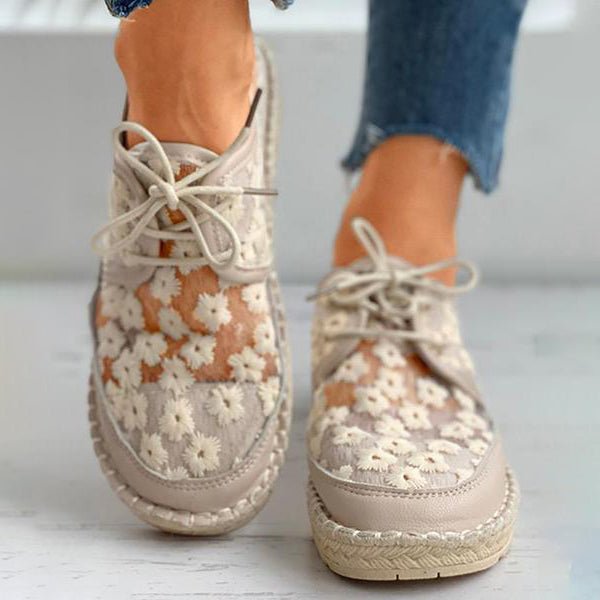 Levoire | Chaussures Élégantes Et Aérées À Motifs Floraux