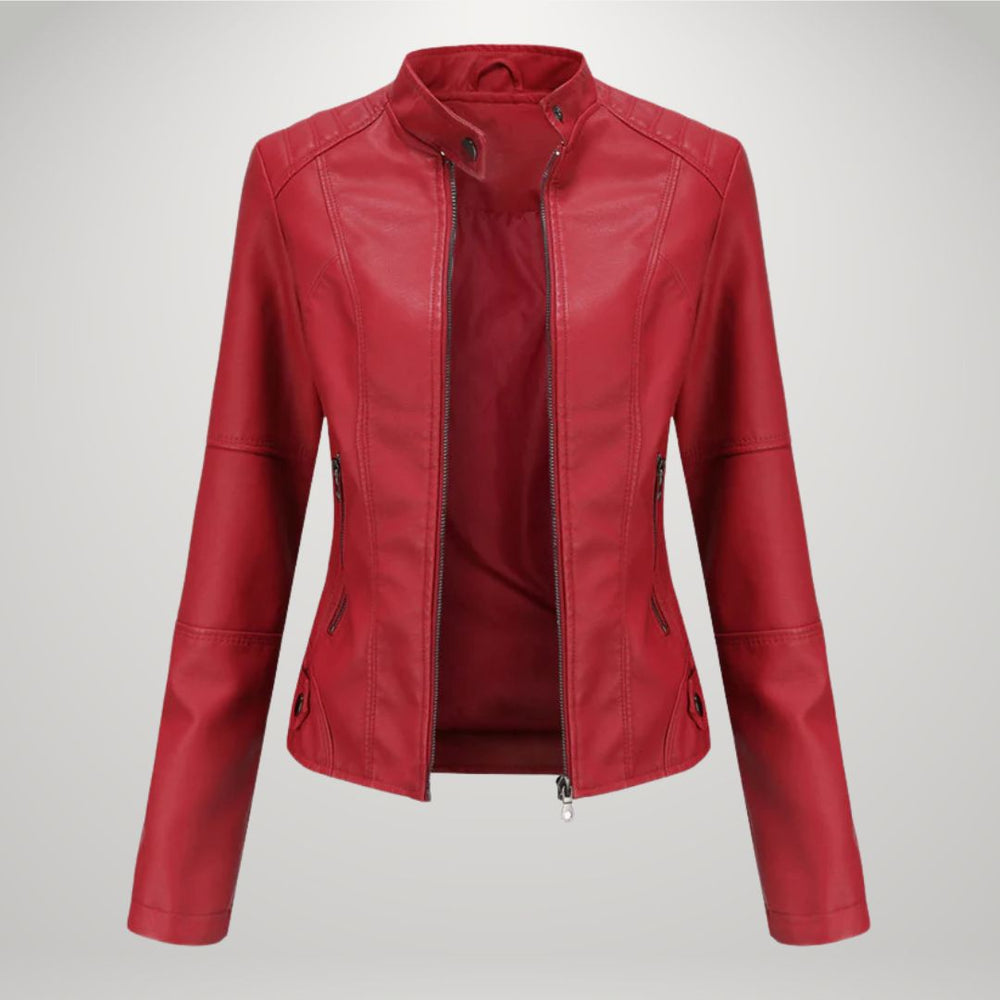 Levoire | Veste En Cuir Décontractée Rot
