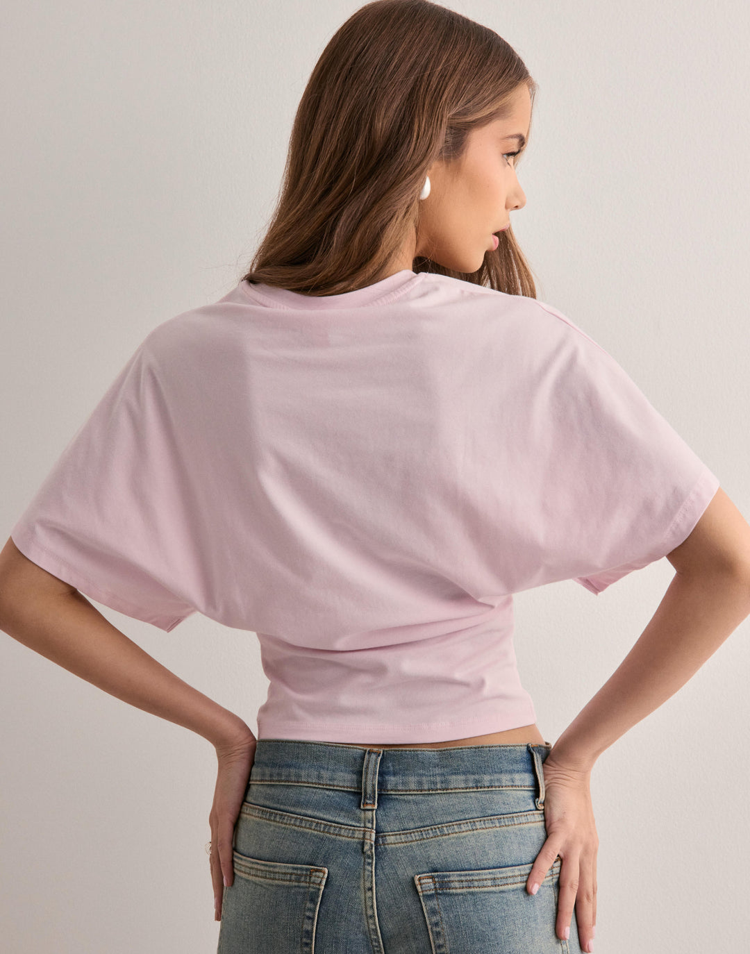 Levoire | T-Shirt Icône À Manches Larges Rosa