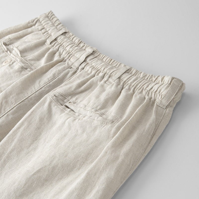 Levoire | Chinos Ajustés En Lin