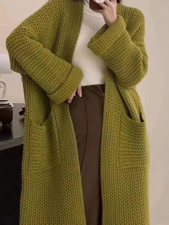 Levoire | Sac Baggy Plein Long Gilet Vert UNE TAILLE