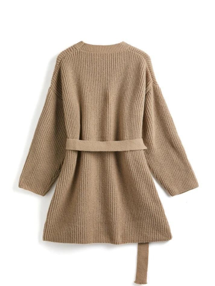 Levoire | Robe Mini Ceinture Unie