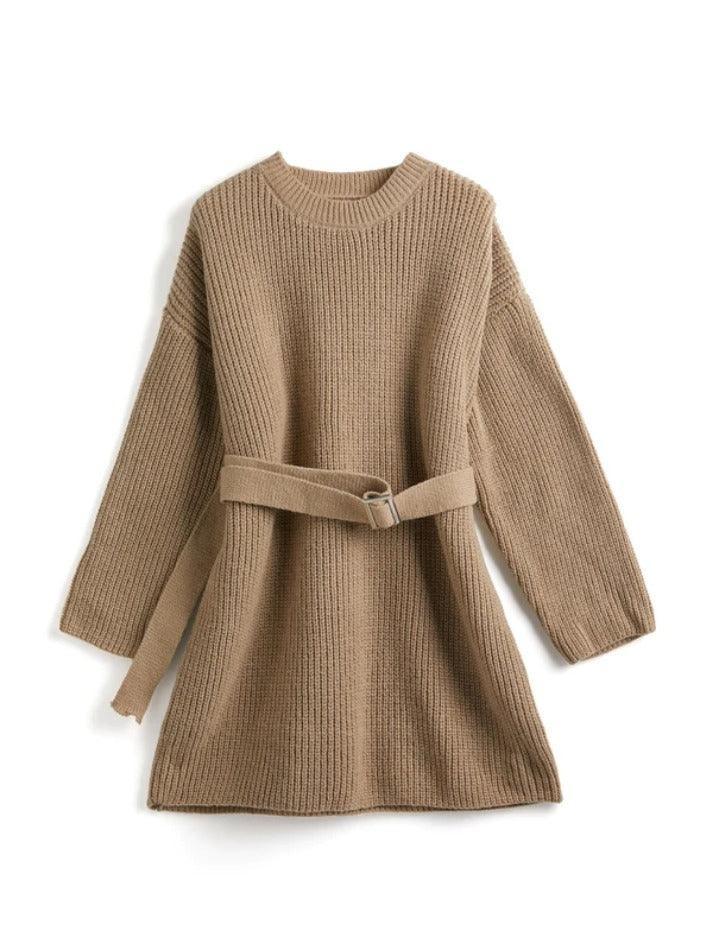Levoire | Robe Mini Ceinture Unie