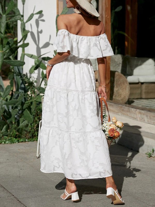Levoire | Robe tempérée taille haute unie