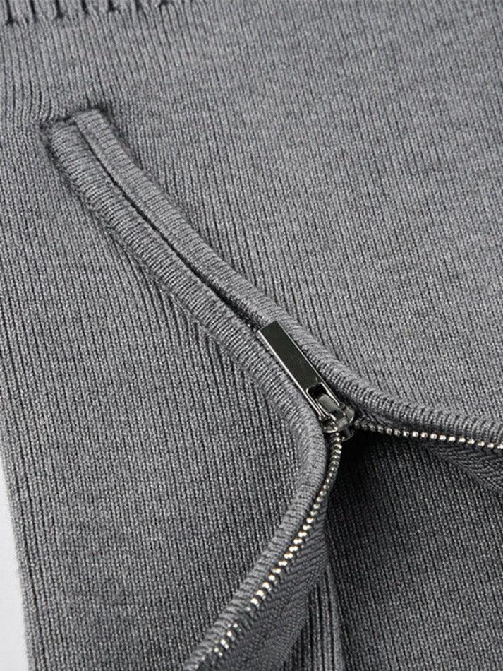 Levoire | Pull Simple À Fermeture Éclair Épaule Dénudée