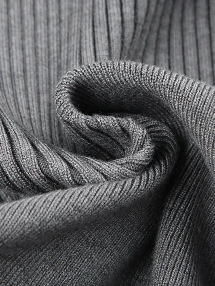 Levoire | Pull Simple À Fermeture Éclair Épaule Dénudée