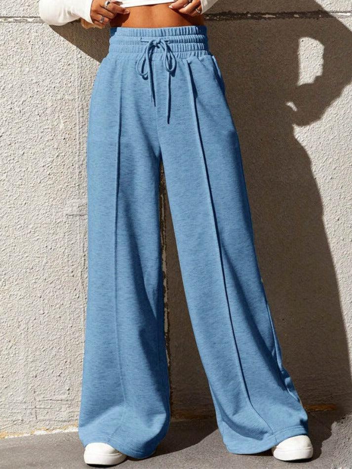 Levoire | Détails De Couture Solides Pantalons De Jogging Amples