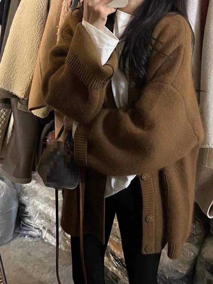 Levoire | Pull Ouvert À Encolure En V Uni