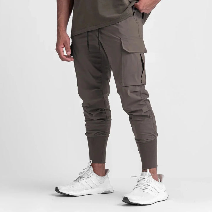 Levoire | Pantalon Cargo Ajusté Braun
