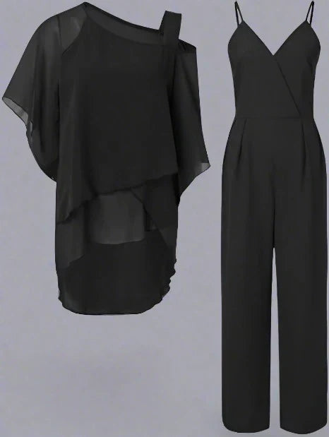 Levoire | Ensemble En Chiffon De Luxe Pour Femmes Ensemble Élégant Pour Soirées Festives