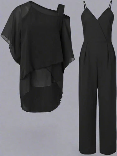 Levoire | Ensemble En Chiffon De Luxe Pour Femmes Ensemble Élégant Pour Soirées Festives