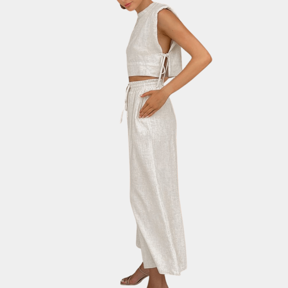 Levoire | Ensemble décontracté deux pièces été Kaki